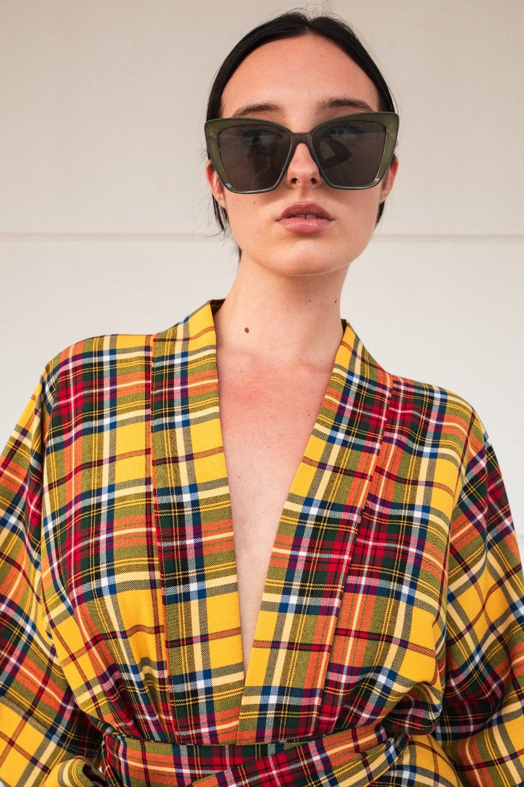 Kimono Camisero Tartán - Imagen 2