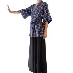 Kimono mouflon camisero azul