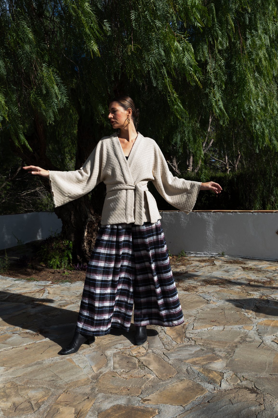 Kimono Camisero Lana